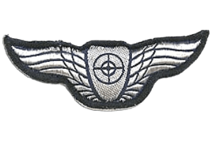 סמל כנפי מקלען אווירי גרסה 1